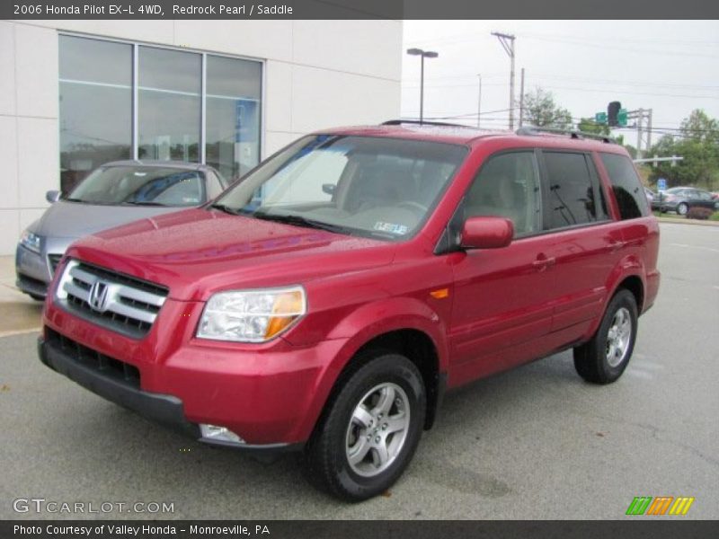 Redrock Pearl / Saddle 2006 Honda Pilot EX-L 4WD