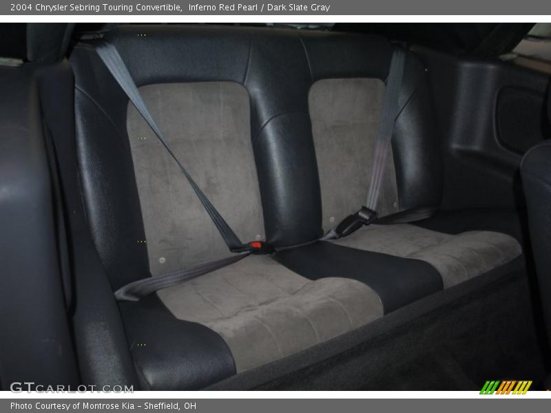 Inferno Red Pearl / Dark Slate Gray 2004 Chrysler Sebring Touring Convertible