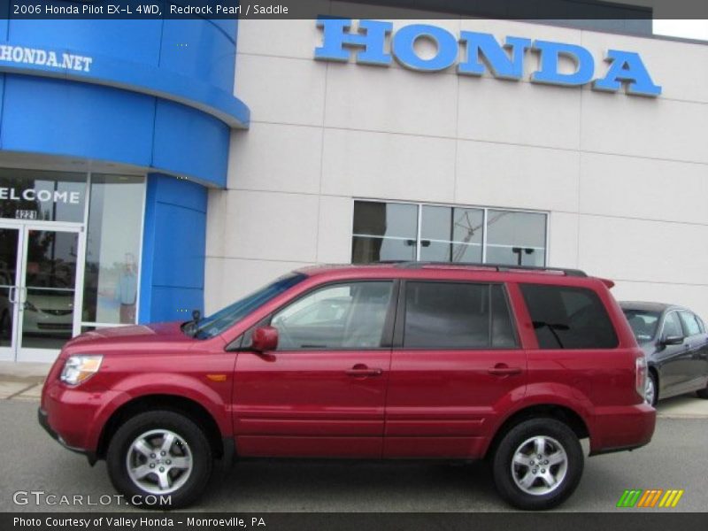 Redrock Pearl / Saddle 2006 Honda Pilot EX-L 4WD