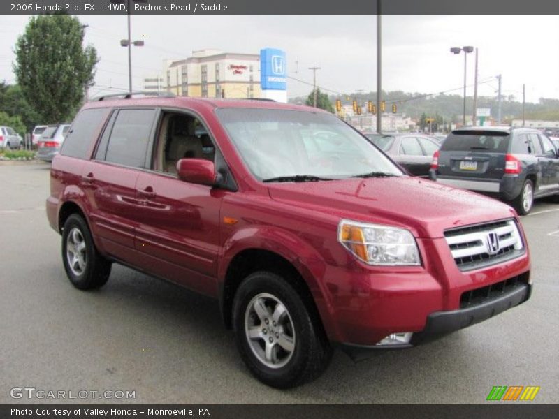 Redrock Pearl / Saddle 2006 Honda Pilot EX-L 4WD