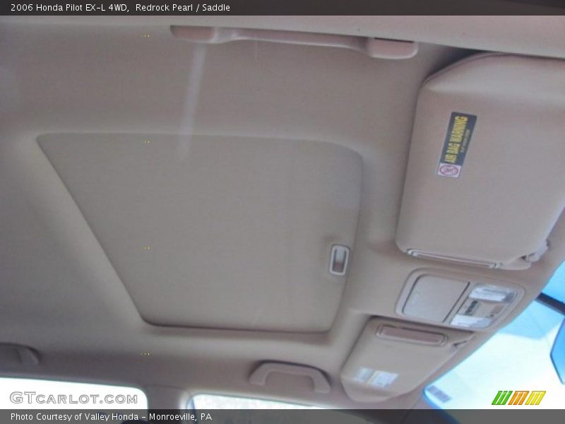 Redrock Pearl / Saddle 2006 Honda Pilot EX-L 4WD