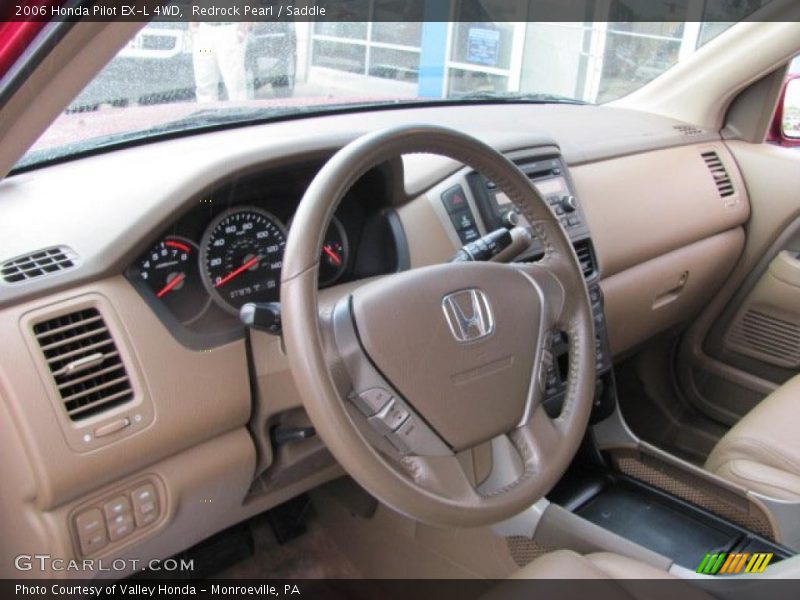 Redrock Pearl / Saddle 2006 Honda Pilot EX-L 4WD