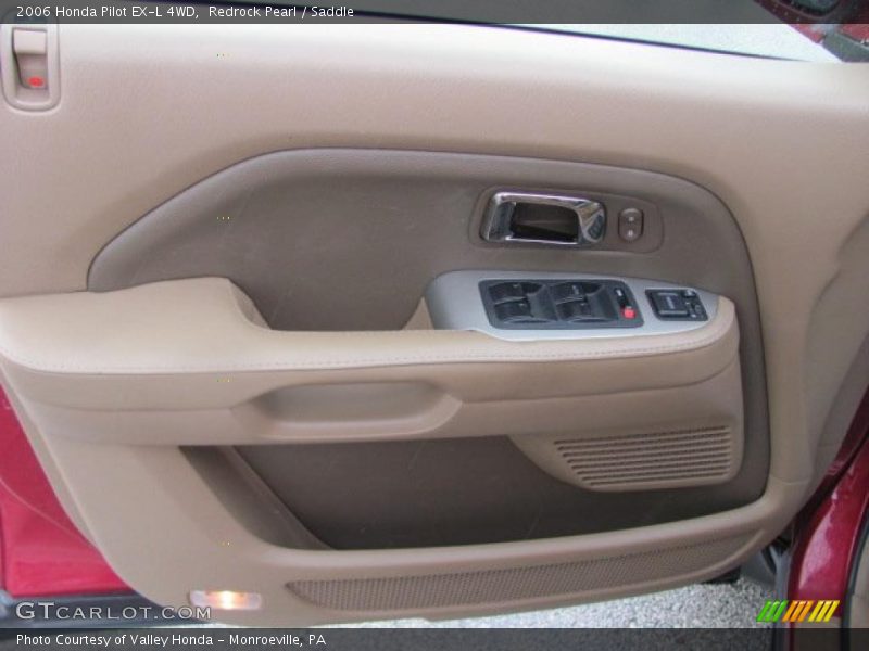Redrock Pearl / Saddle 2006 Honda Pilot EX-L 4WD