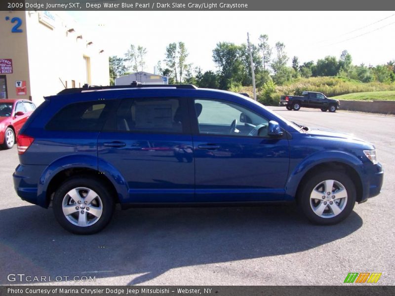 Deep Water Blue Pearl / Dark Slate Gray/Light Graystone 2009 Dodge Journey SXT