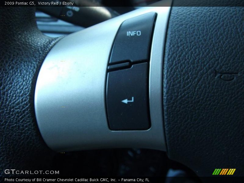 Victory Red / Ebony 2009 Pontiac G5
