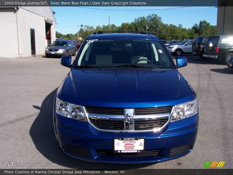 Deep Water Blue Pearl / Dark Slate Gray/Light Graystone 2009 Dodge Journey SXT