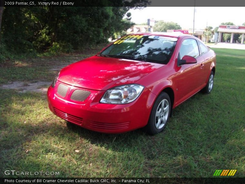 Victory Red / Ebony 2009 Pontiac G5