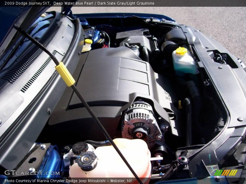 Deep Water Blue Pearl / Dark Slate Gray/Light Graystone 2009 Dodge Journey SXT