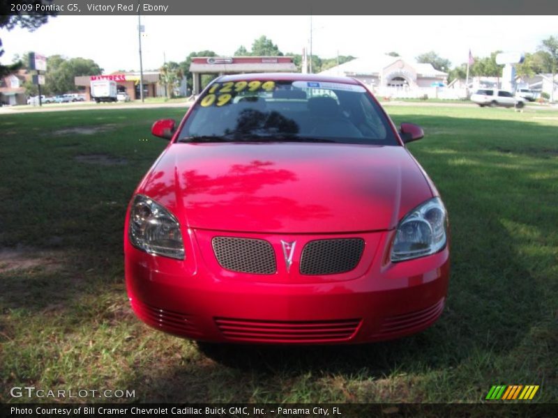 Victory Red / Ebony 2009 Pontiac G5