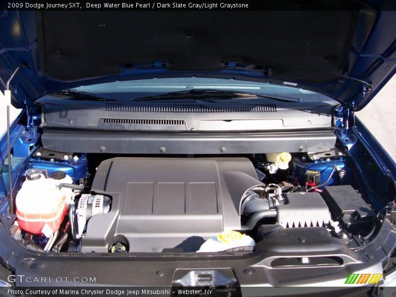 Deep Water Blue Pearl / Dark Slate Gray/Light Graystone 2009 Dodge Journey SXT