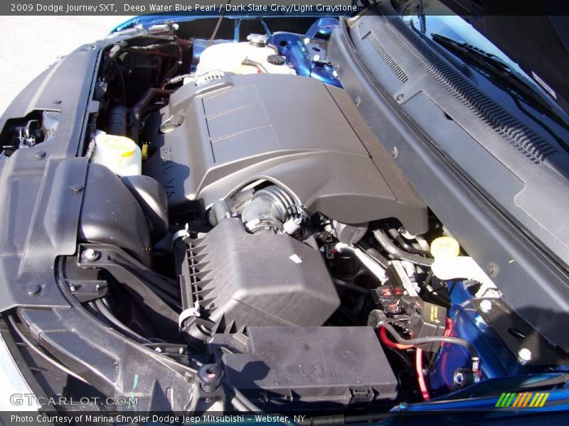 Deep Water Blue Pearl / Dark Slate Gray/Light Graystone 2009 Dodge Journey SXT