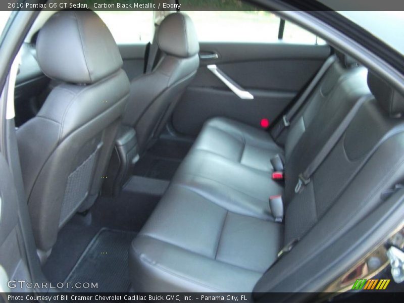 Carbon Black Metallic / Ebony 2010 Pontiac G6 GT Sedan