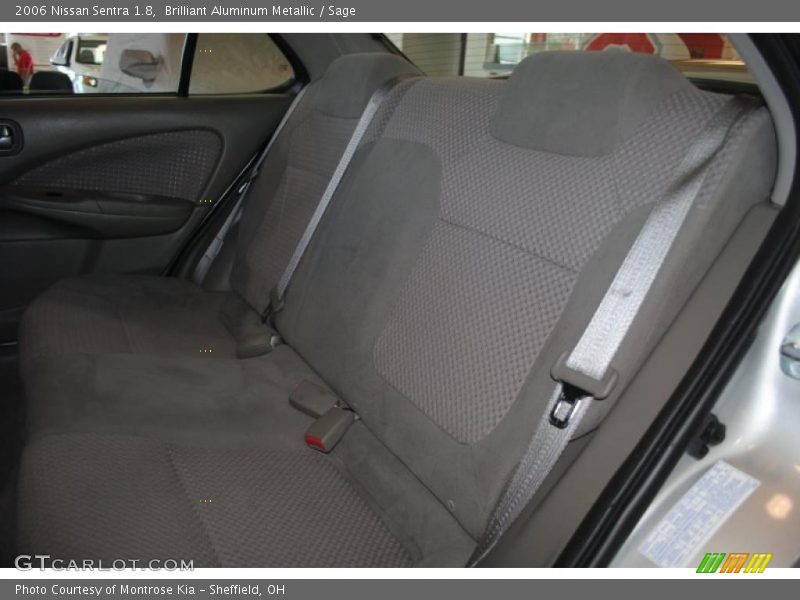 Brilliant Aluminum Metallic / Sage 2006 Nissan Sentra 1.8