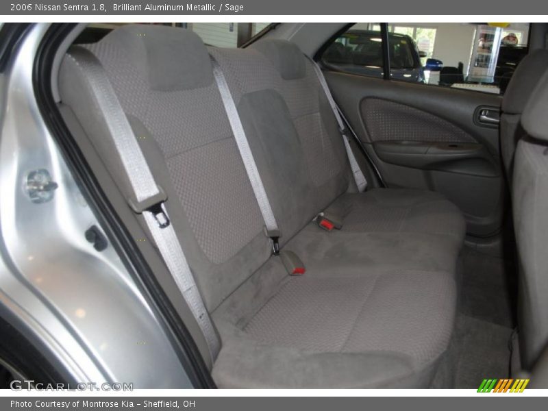 Brilliant Aluminum Metallic / Sage 2006 Nissan Sentra 1.8