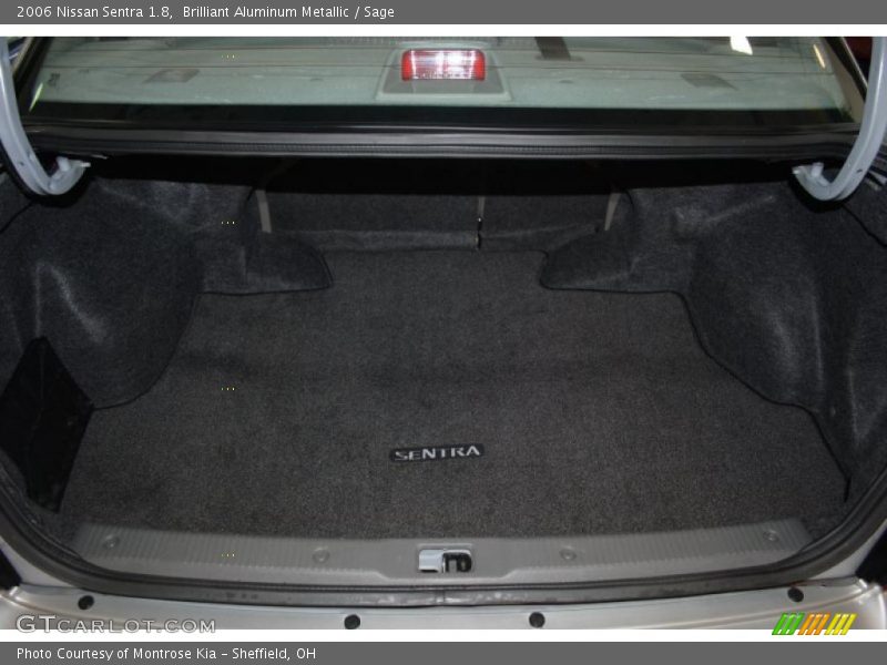 Brilliant Aluminum Metallic / Sage 2006 Nissan Sentra 1.8