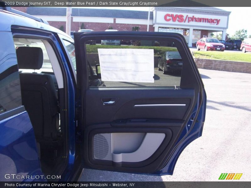 Deep Water Blue Pearl / Dark Slate Gray/Light Graystone 2009 Dodge Journey SXT