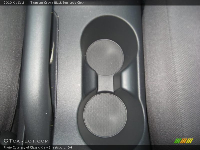 Titanium Gray / Black Soul Logo Cloth 2010 Kia Soul +