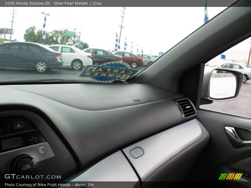 Silver Pearl Metallic / Gray 2008 Honda Odyssey EX