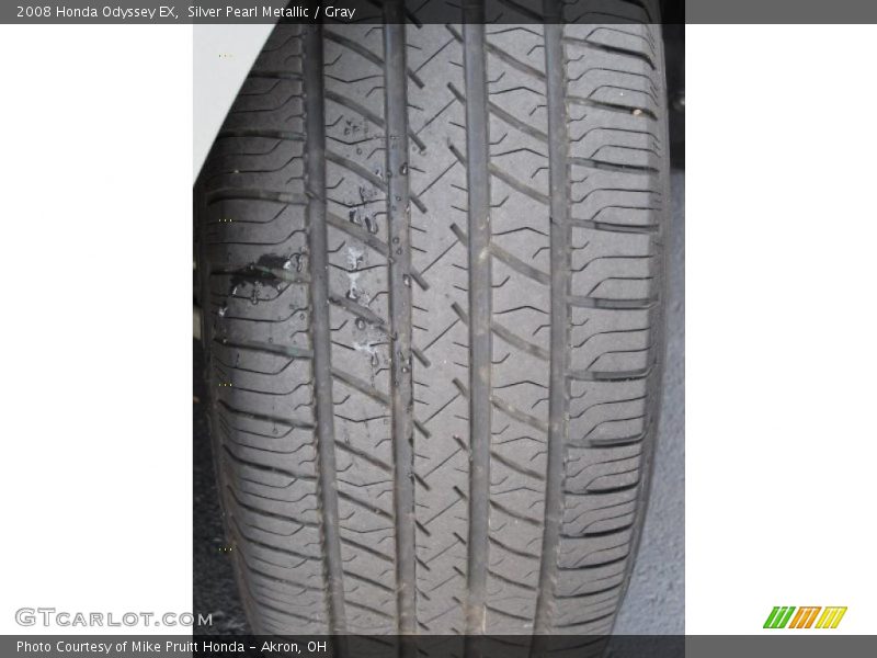 Silver Pearl Metallic / Gray 2008 Honda Odyssey EX