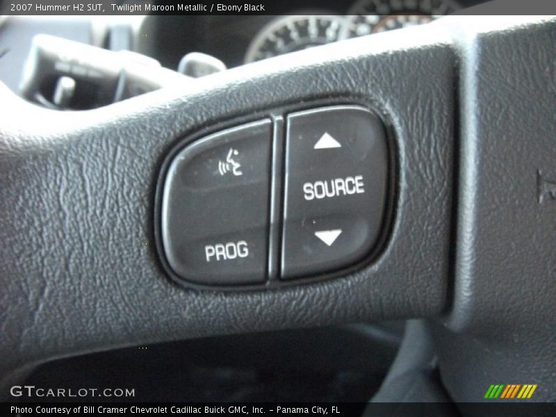 Twilight Maroon Metallic / Ebony Black 2007 Hummer H2 SUT