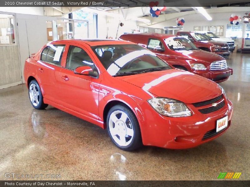 Victory Red / Ebony 2010 Chevrolet Cobalt LT Sedan