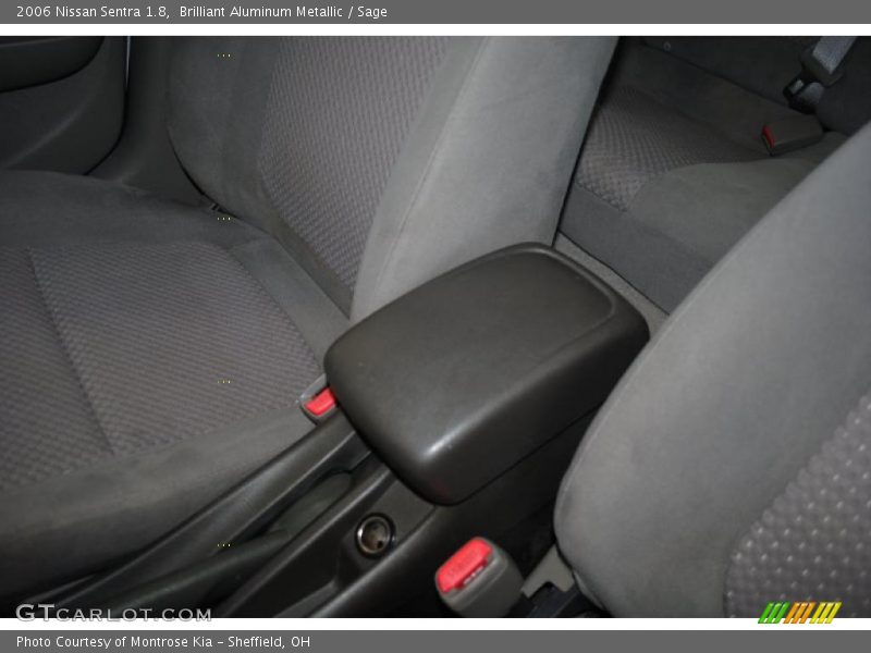 Brilliant Aluminum Metallic / Sage 2006 Nissan Sentra 1.8