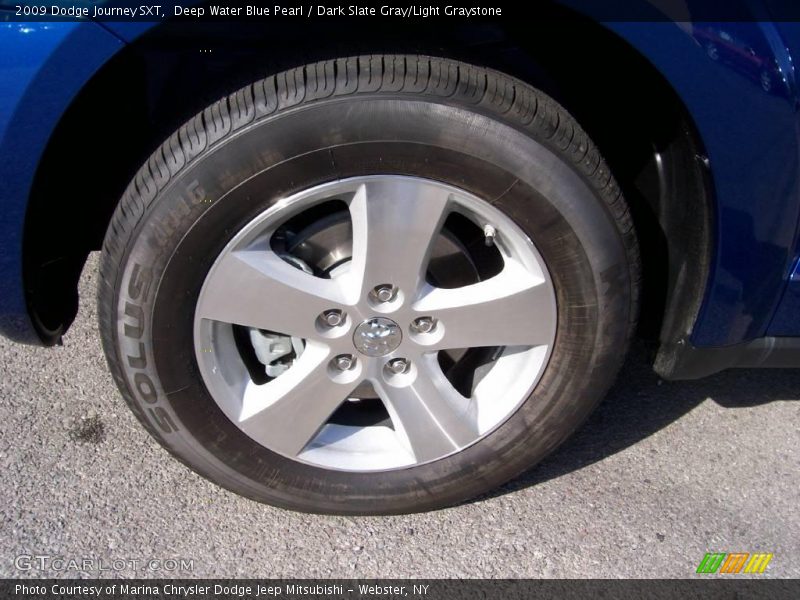 Deep Water Blue Pearl / Dark Slate Gray/Light Graystone 2009 Dodge Journey SXT