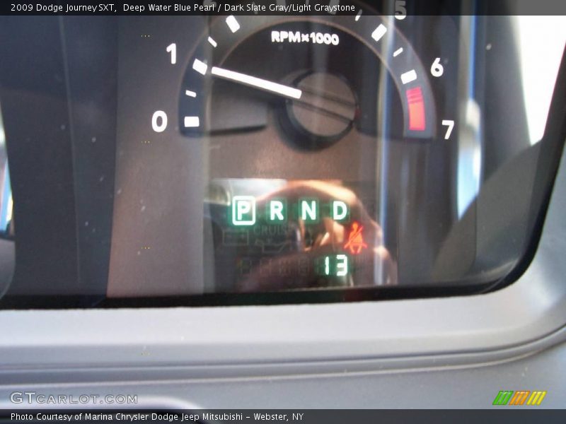 Deep Water Blue Pearl / Dark Slate Gray/Light Graystone 2009 Dodge Journey SXT