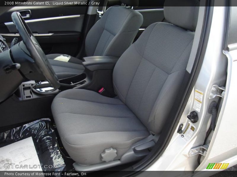Liquid Silver Metallic / Gray 2008 Mitsubishi Galant ES