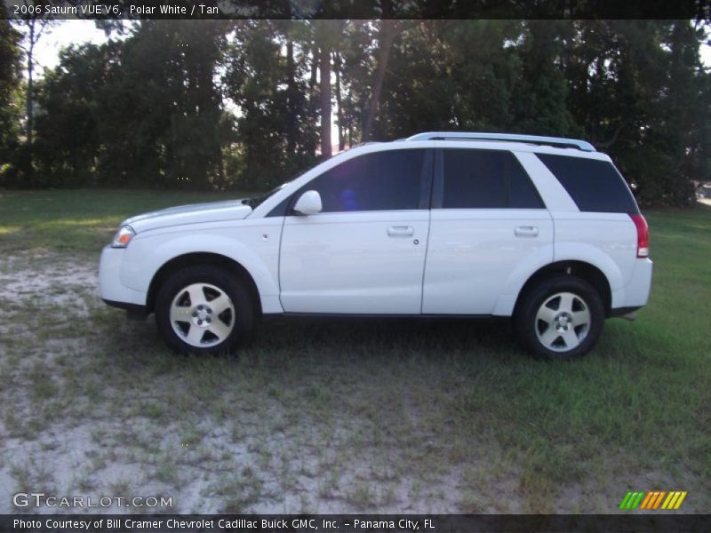 Polar White / Tan 2006 Saturn VUE V6