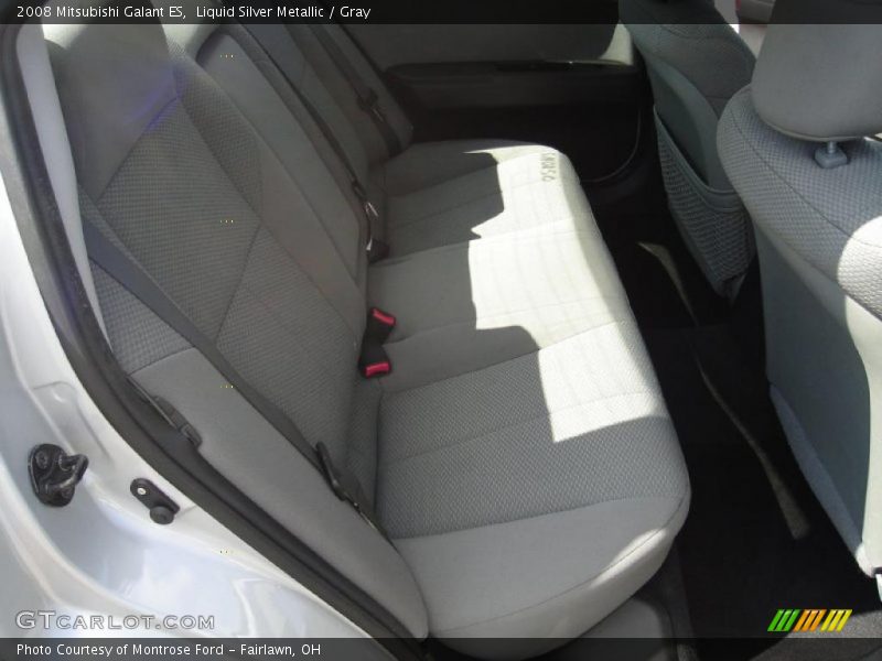 Liquid Silver Metallic / Gray 2008 Mitsubishi Galant ES