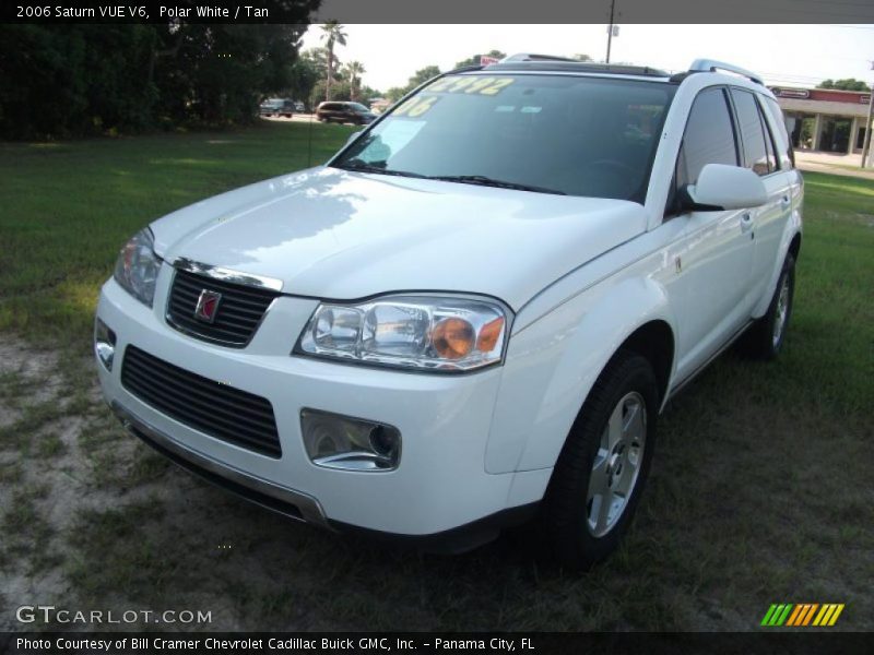 Polar White / Tan 2006 Saturn VUE V6