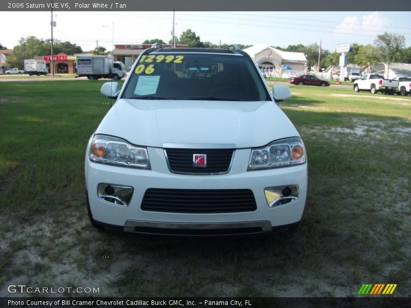 Polar White / Tan 2006 Saturn VUE V6