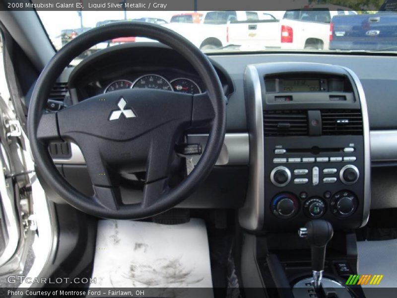 Liquid Silver Metallic / Gray 2008 Mitsubishi Galant ES