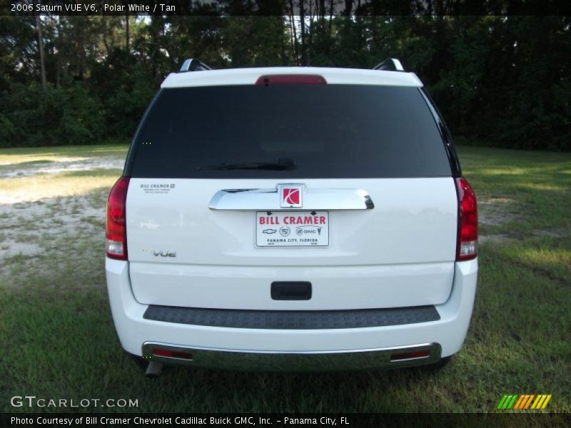 Polar White / Tan 2006 Saturn VUE V6
