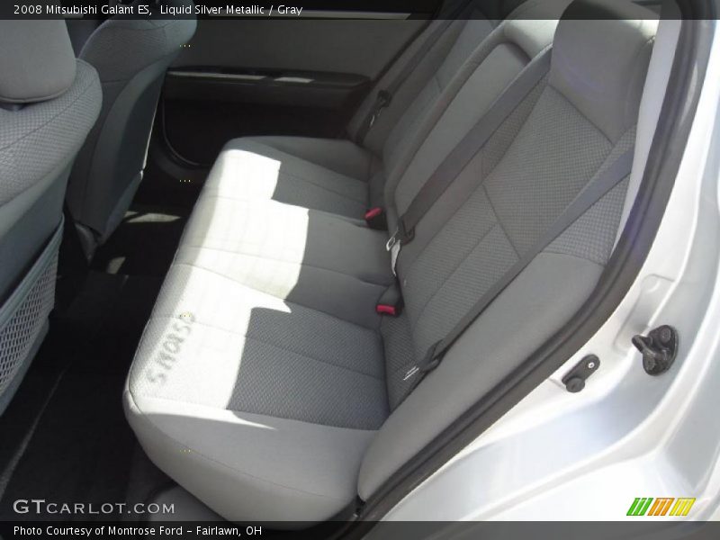 Liquid Silver Metallic / Gray 2008 Mitsubishi Galant ES