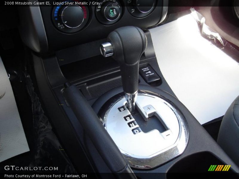Liquid Silver Metallic / Gray 2008 Mitsubishi Galant ES