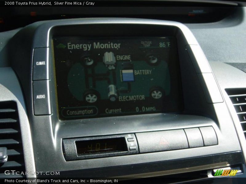 Silver Pine Mica / Gray 2008 Toyota Prius Hybrid