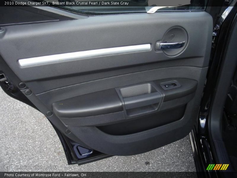 Brilliant Black Crystal Pearl / Dark Slate Gray 2010 Dodge Charger SXT