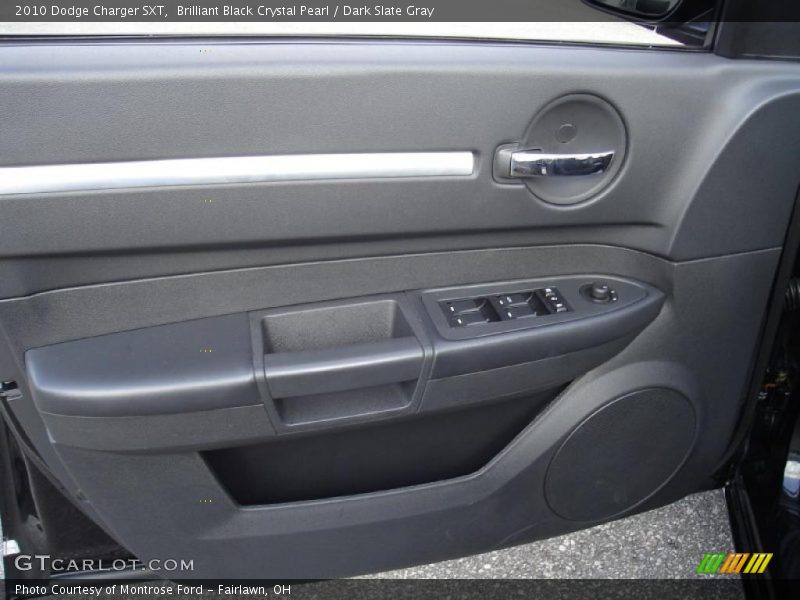 Brilliant Black Crystal Pearl / Dark Slate Gray 2010 Dodge Charger SXT