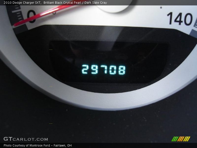 Brilliant Black Crystal Pearl / Dark Slate Gray 2010 Dodge Charger SXT