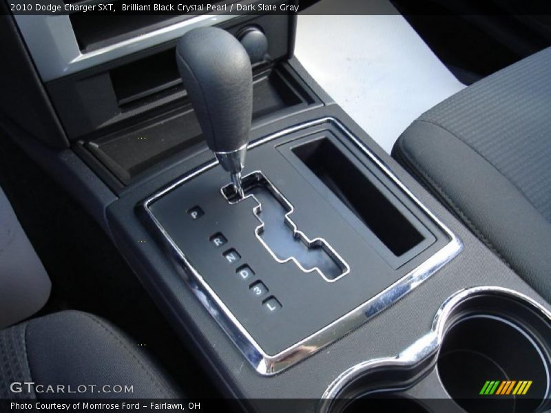 Brilliant Black Crystal Pearl / Dark Slate Gray 2010 Dodge Charger SXT