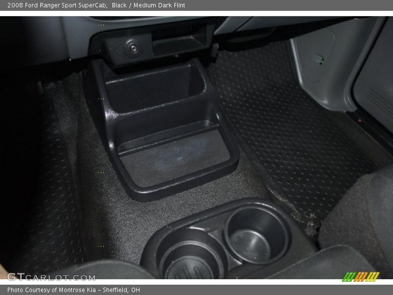 Black / Medium Dark Flint 2008 Ford Ranger Sport SuperCab