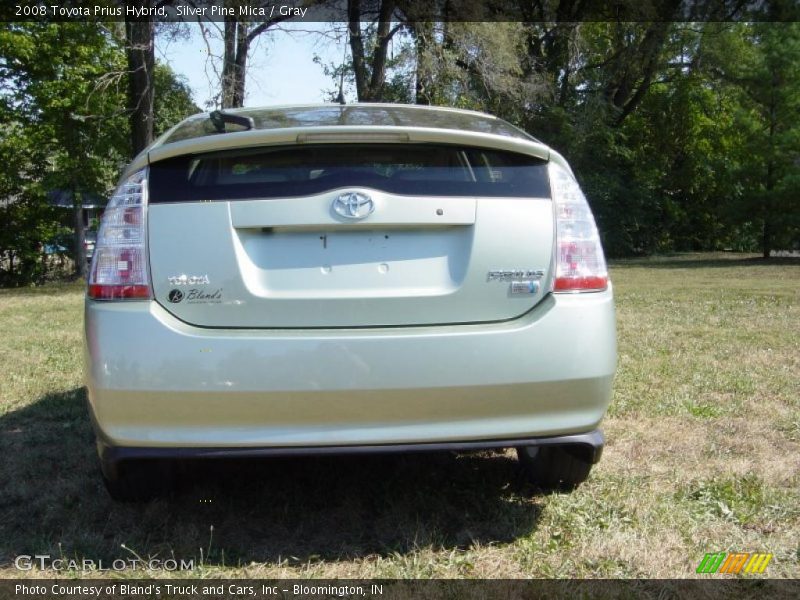 Silver Pine Mica / Gray 2008 Toyota Prius Hybrid