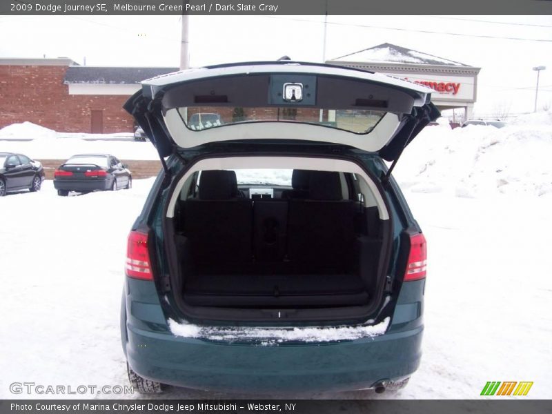 Melbourne Green Pearl / Dark Slate Gray 2009 Dodge Journey SE