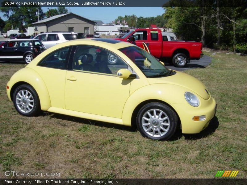 Sunflower Yellow / Black 2004 Volkswagen New Beetle GLS Coupe