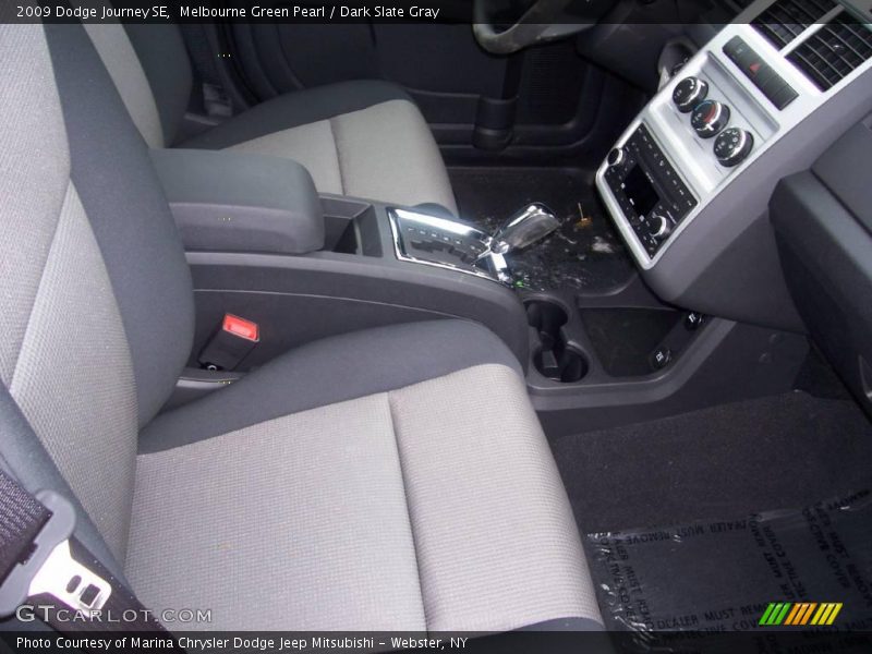 Melbourne Green Pearl / Dark Slate Gray 2009 Dodge Journey SE