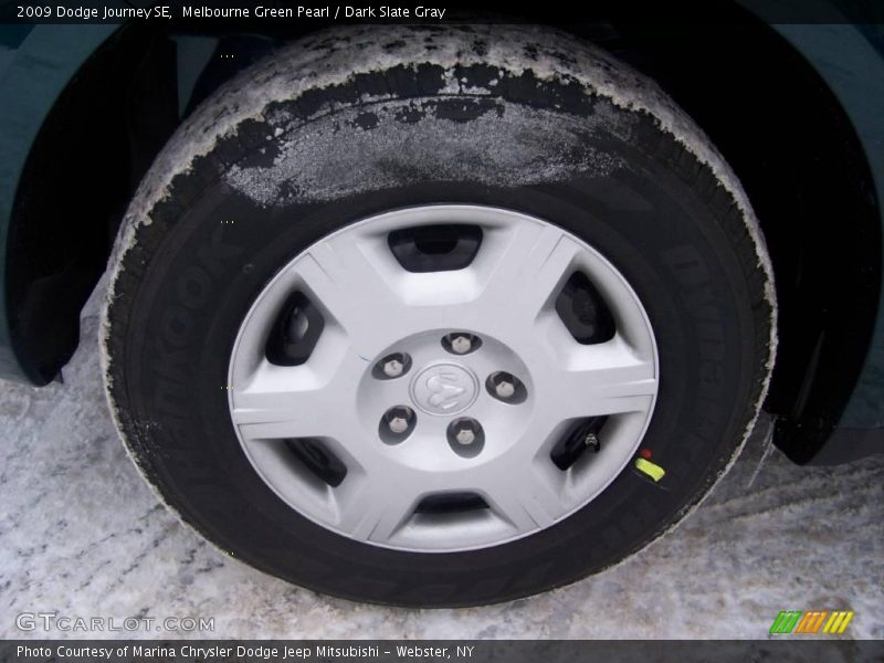 Melbourne Green Pearl / Dark Slate Gray 2009 Dodge Journey SE