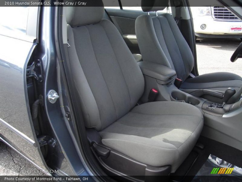 Willow Gray / Gray 2010 Hyundai Sonata GLS