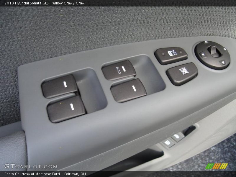 Willow Gray / Gray 2010 Hyundai Sonata GLS
